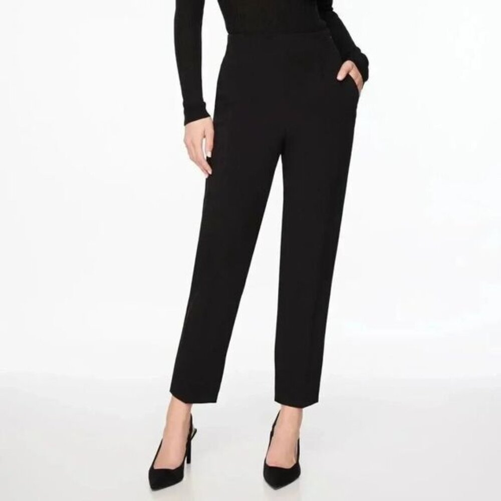 Dynamite Kendall Slim Straight Trouser Black Size 10